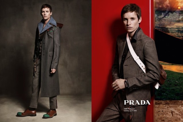1176707 e1465848493626 - Актер Эдди Редмэйн - новое лицо коллекции Prada.