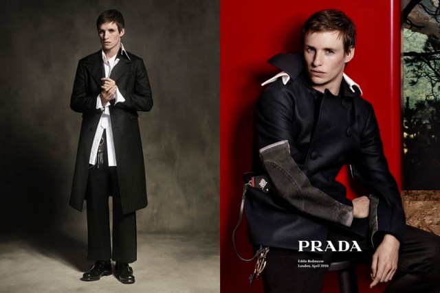 1176708 e1465848472881 - Актер Эдди Редмэйн - новое лицо коллекции Prada.