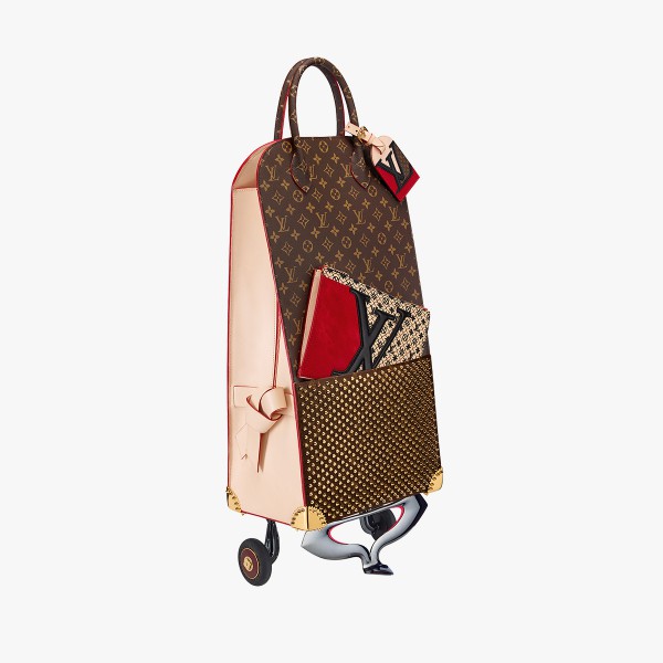 Louis-Vuitton-Shopping-Trolley-by-Christian-Louboutin