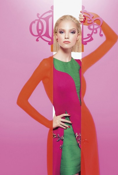 Саша Лусс у рекламі Dior