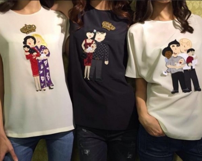 Dolce & Gabbana випустили колекцію футболок на знак вибачення-430x480