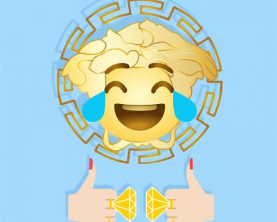 Versace випустили програму зі своїми Emoji-430x480