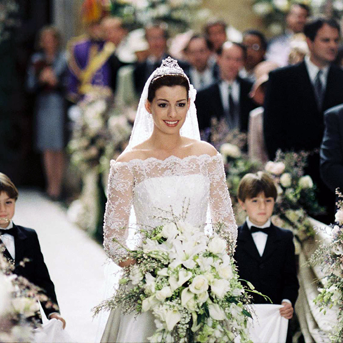 best-movie-wedding-dresses-princess-diaries