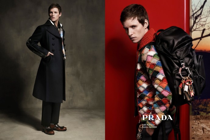 Эдди Редмэйн стал лицом коллекции Prada AW’16-320x180