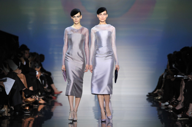 Giorgio Armani Prive: Runway - Paris Fashion Week Haute Couture F/W 2012/13