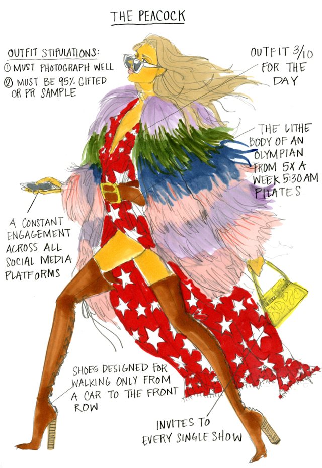 Illustrated Guide to Fashion Month
