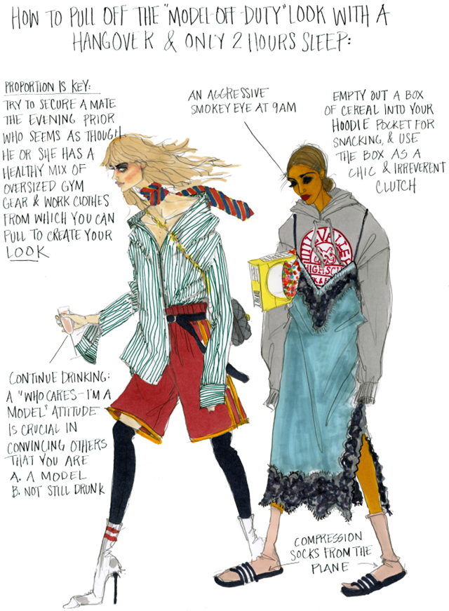 Illustrated Guide to Fashion Month