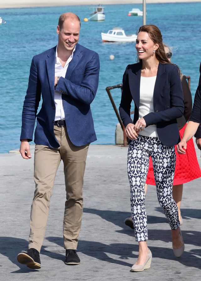 The Duke And Duchess Of Cambridge Visit The Isles Of Scilly