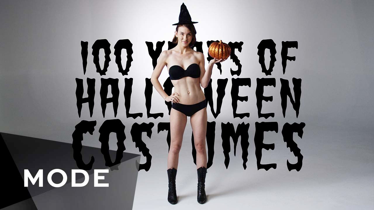 ВИДЕО: столетняя эволюция женского костюма на Хэллоуин за три минуты-320x180