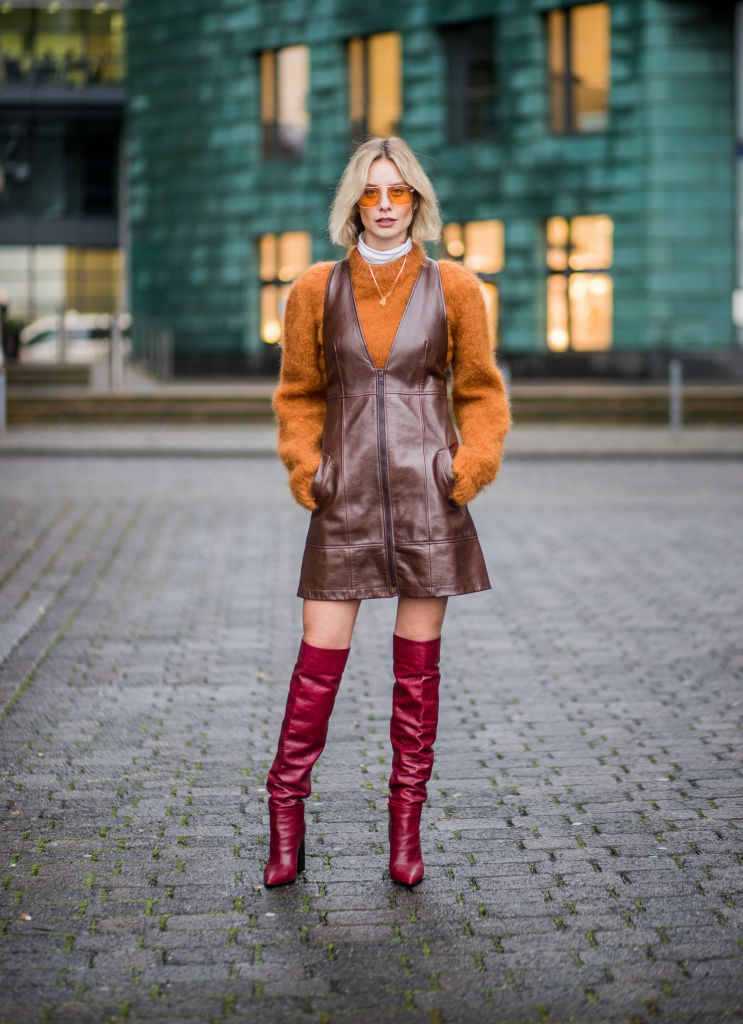 Як носити сукні взимку: 12 найкращих образів-Фото 4