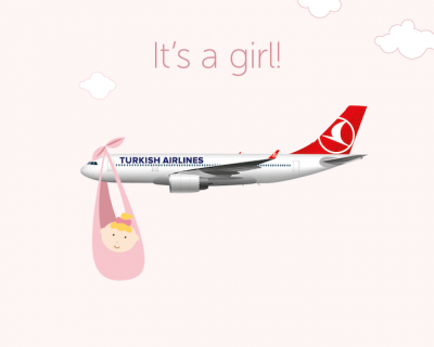 Француженка родила ребенка на борту самолета Turkish Airlines-430x480