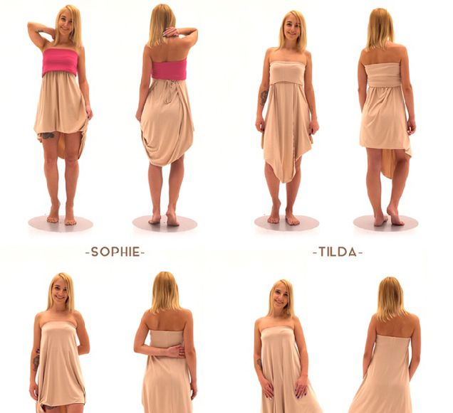 Сукня-трансформер одеського бренду дозволяє створити понад 20 образів - 320x180