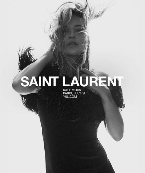 Кейт Мосс стала обличчям Saint Laurent-Фото 5