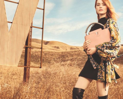 Louis Vuitton: Емма Стоун знялася у першій рекламній кампанії-430x480