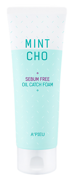 Mint Cho Sebum Free Oil Catch Foam, A’PIEU