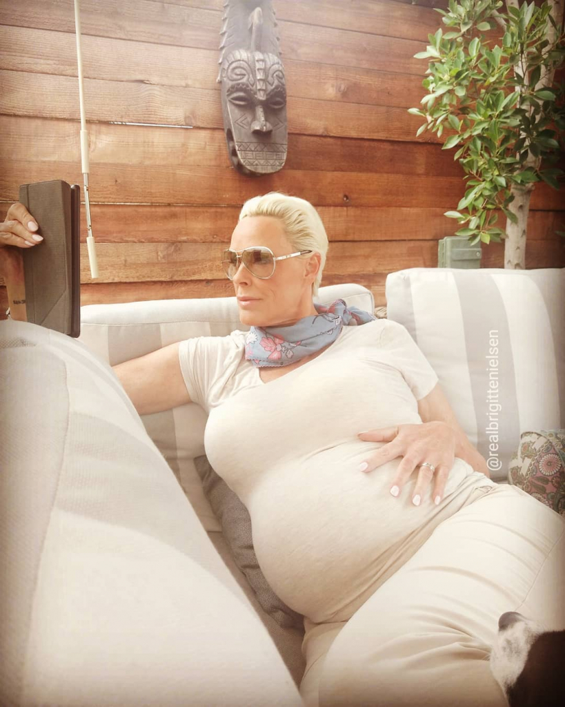 54-річна екс-дружина Сільвестра Сталлоне Бріджіт Нільсен вагітна-Фото 2