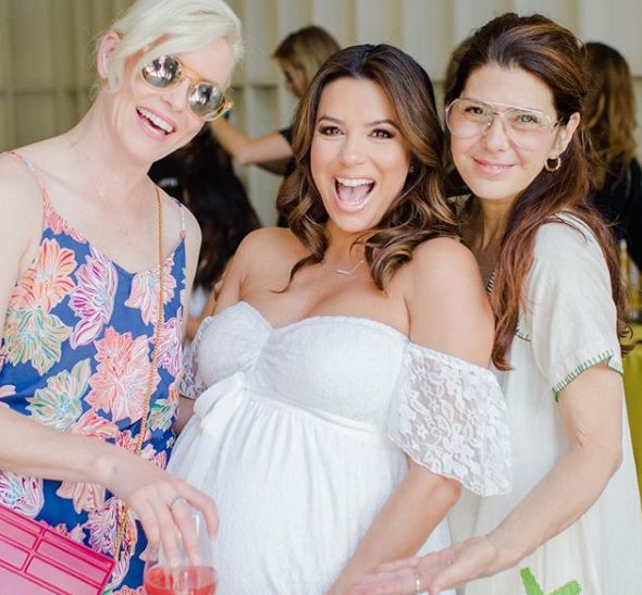 Baby shower: Беременная Ева Лонгория устроила пижамную вечеринку-Фото 1