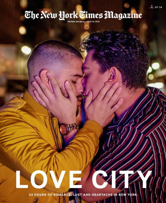 24 поцелуя за 24 часа: Невероятный фотопроект в Нью-Йорке-Фото 6