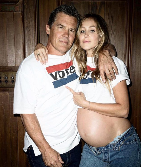 Беременная жена Джоша Бролина снялась в откровенной фотосессии-Фото 1