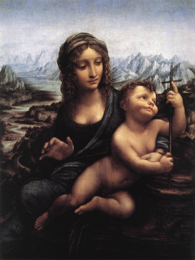 10 картин Леонардо да Вінчі, які потрібно знати.