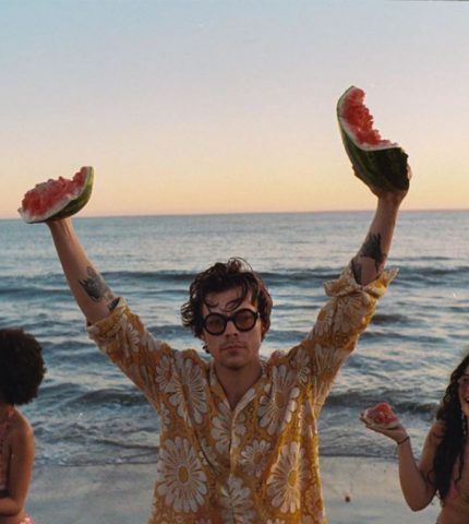 Гарри Стайлз представил клип на песню «Watermelon Sugar»-430x480