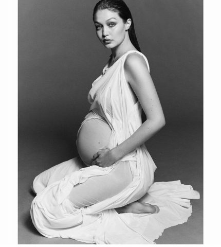 Иоланда Хадид показала в подборке фото, как протекала беременность Джиджи -430x480