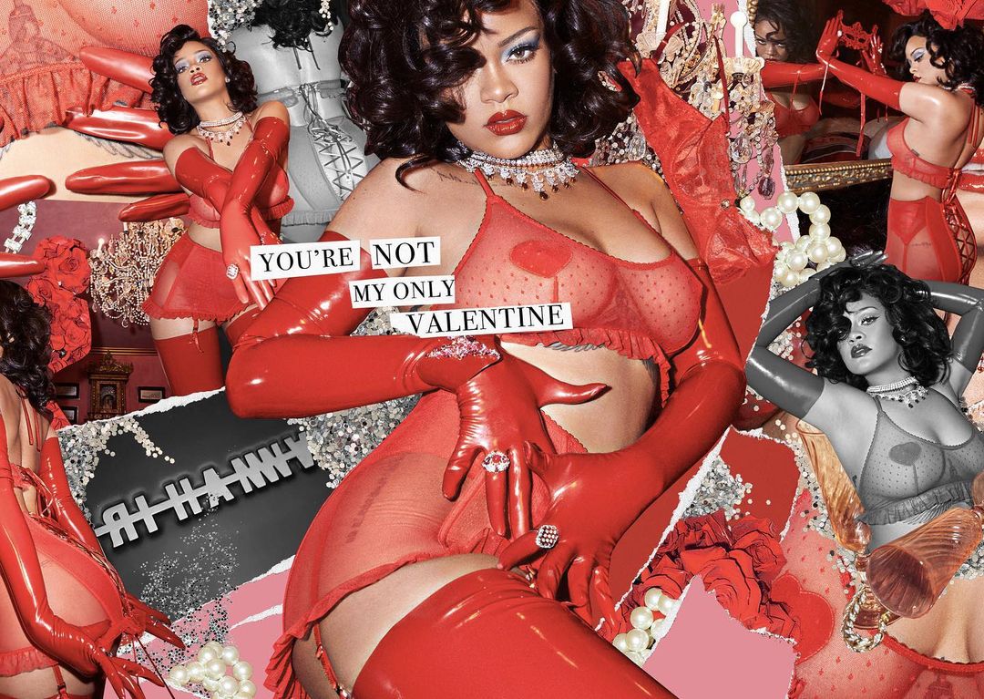 День святого Валентина: Рианна примерила образ Savage Х Fenty за 2 млн долларов-Фото 3