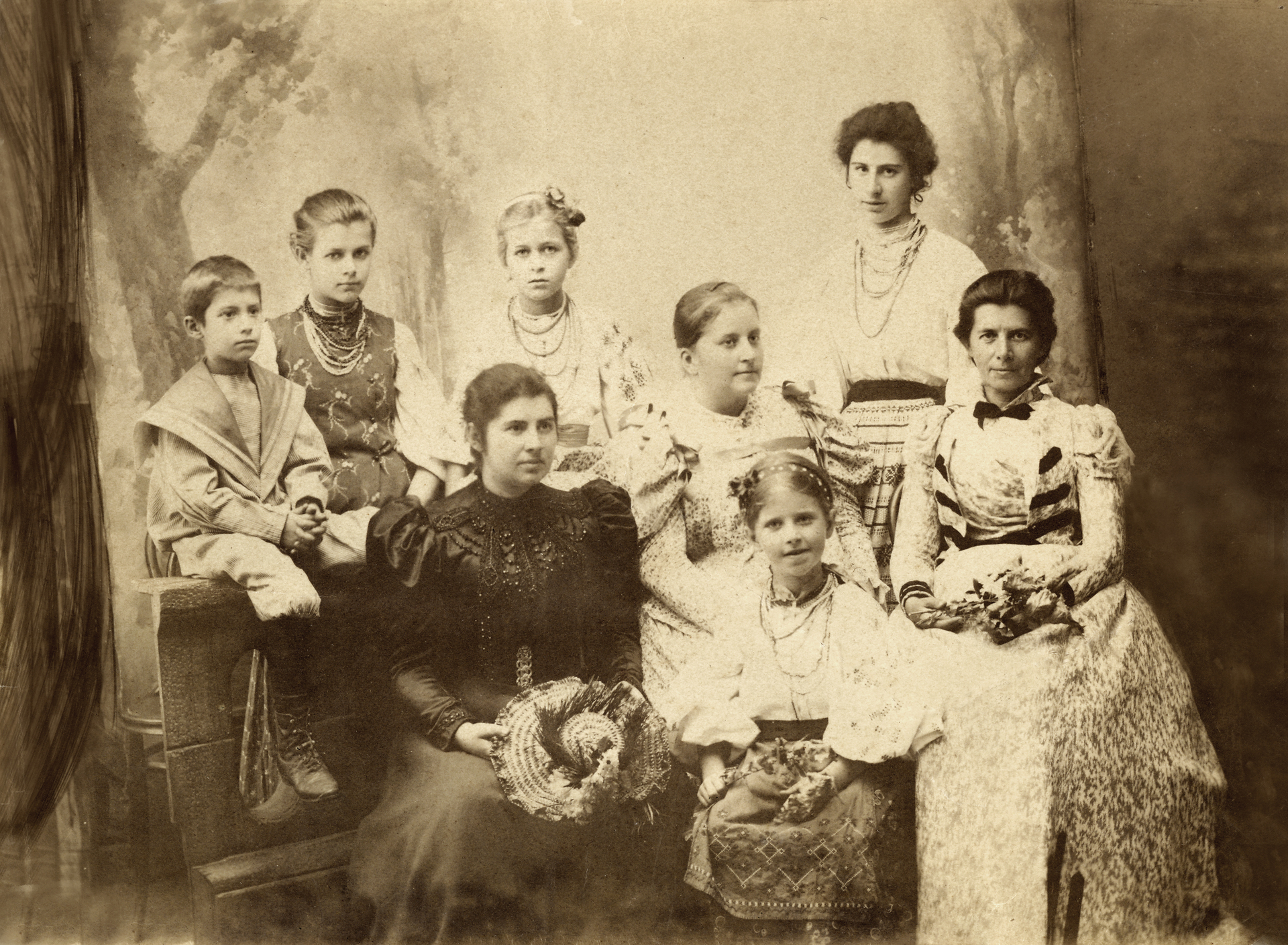 Драгоманові Косачі у 1890-х рр.