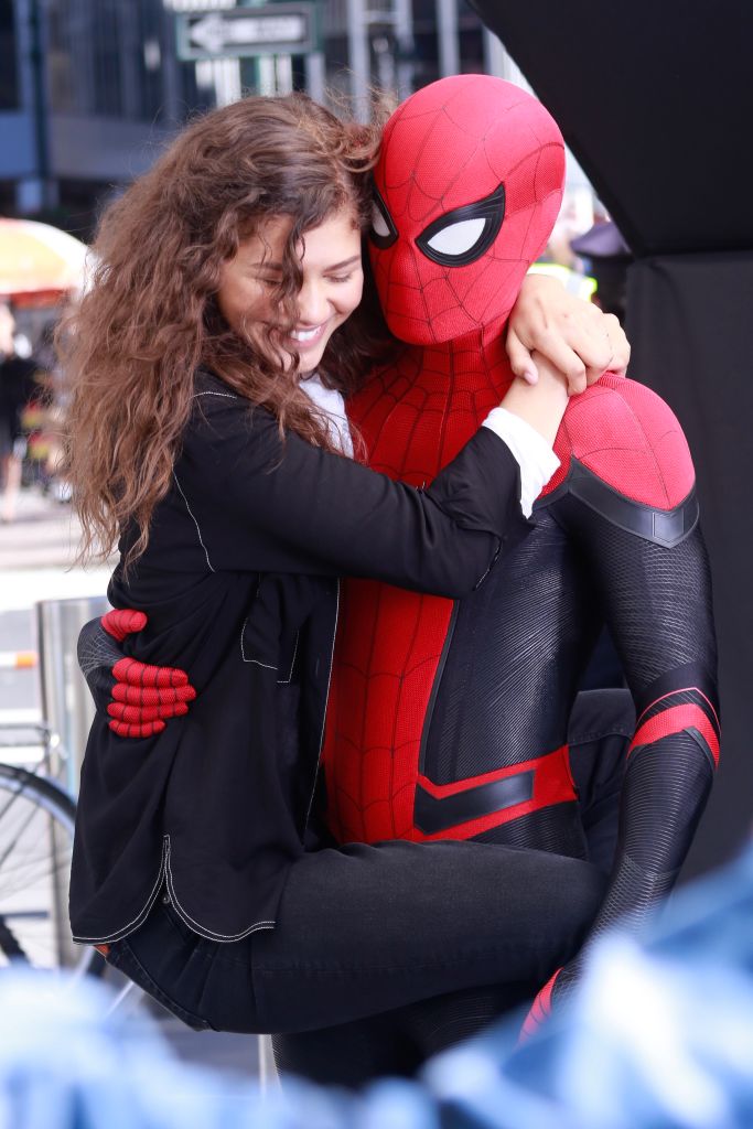 Фанаты ликуют: Зендая встречается с исполнителем роли Человека-паука -Фото 1