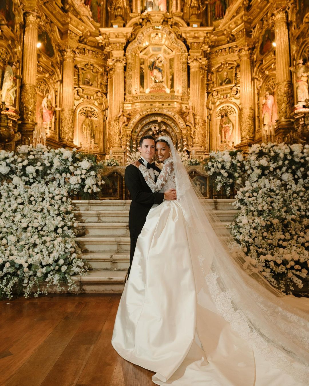 "Ангел" Victoria's Secret Жасмін Тукс вийшла заміж у сукні від Zuhair Murad -Фото 5