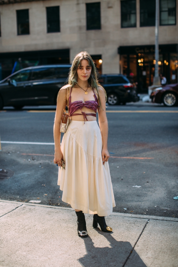Лучше всех: Самые неординарные образы гостей Недели моды в Нью-Йорке-Фото 1