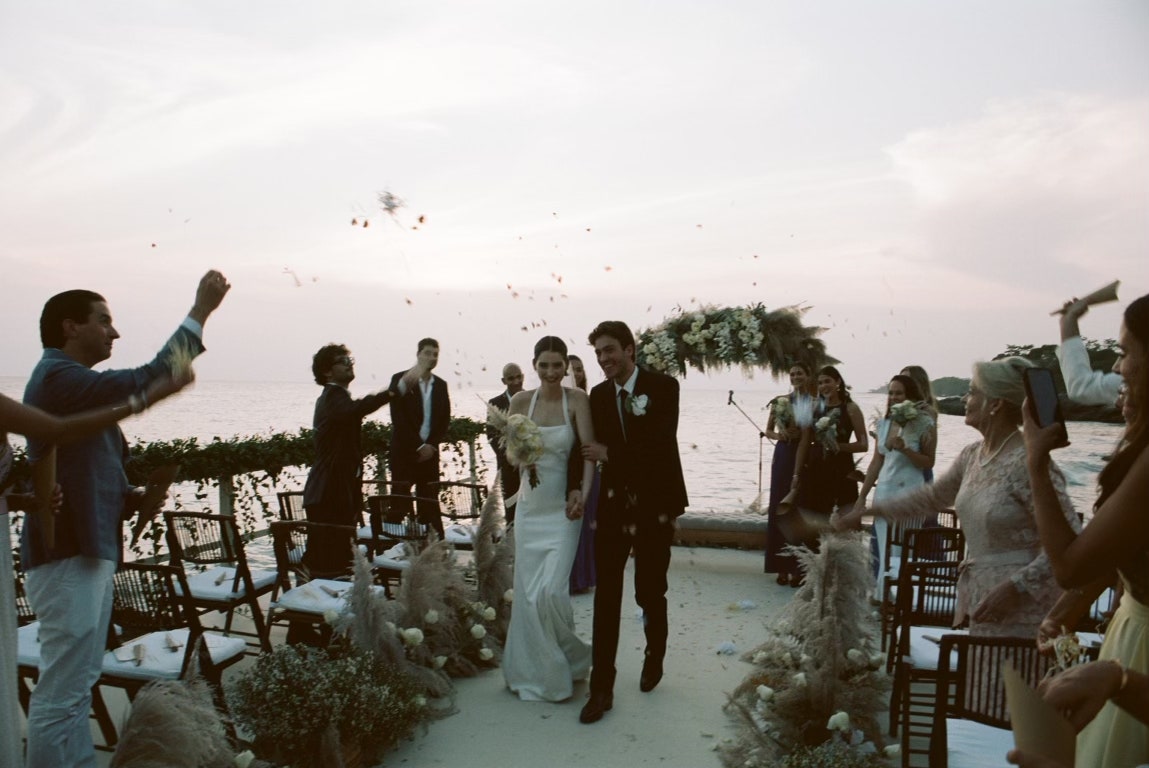 Дочь Пола Уокера вышла замуж в платье Givenchy за актера Луи Тонтона-Аллана-Фото 1
