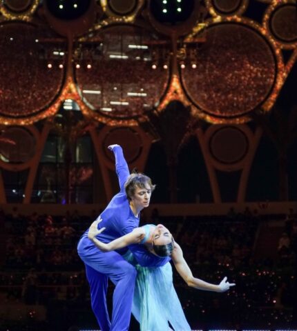 Прима-балерина Діана Вишнева виступила на церемонії відкриття DubaiExpo 2020-430x480