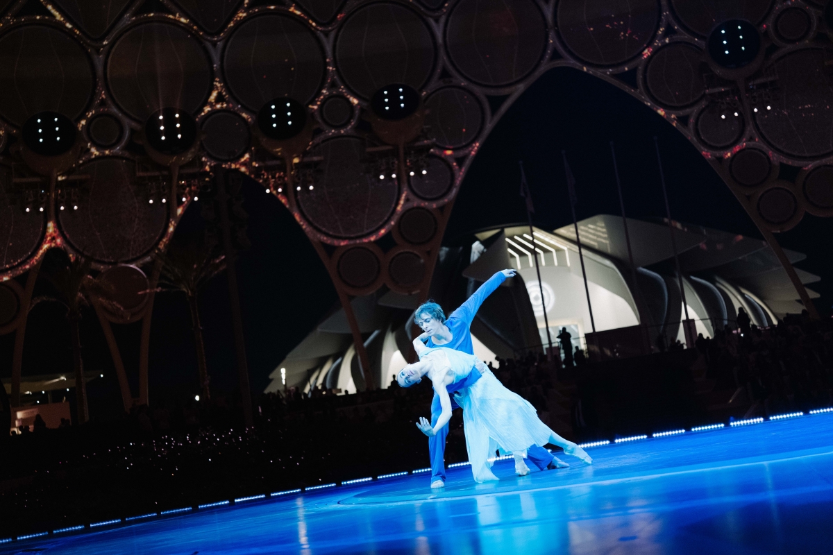 Прима-балерина Диана Вишнева выступила на церемонии открытия DubaiExpo 2020-Фото 4