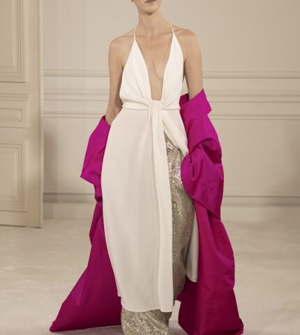 Анатомия кутюра: Коллекция Valentino Haute Couture весна-лето 2022-430x480
