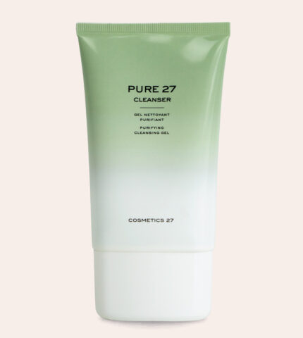 Літня новинка від Сosmetics 27: Pure 27 Cleanser - гель для очищення проблемної шкіри з розширеними порами і надлишком себуму-430x480