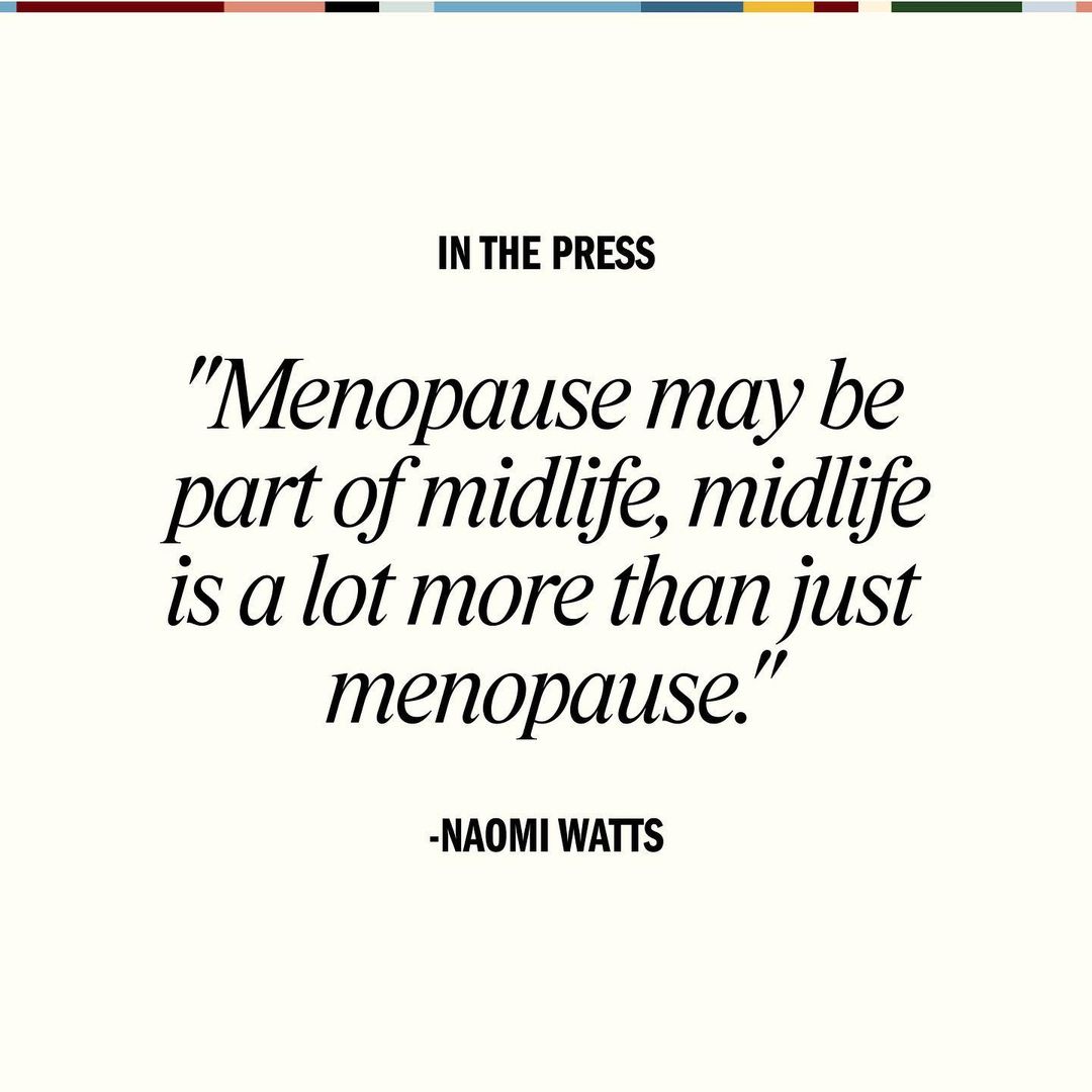 Наоми Уоттс менопауза