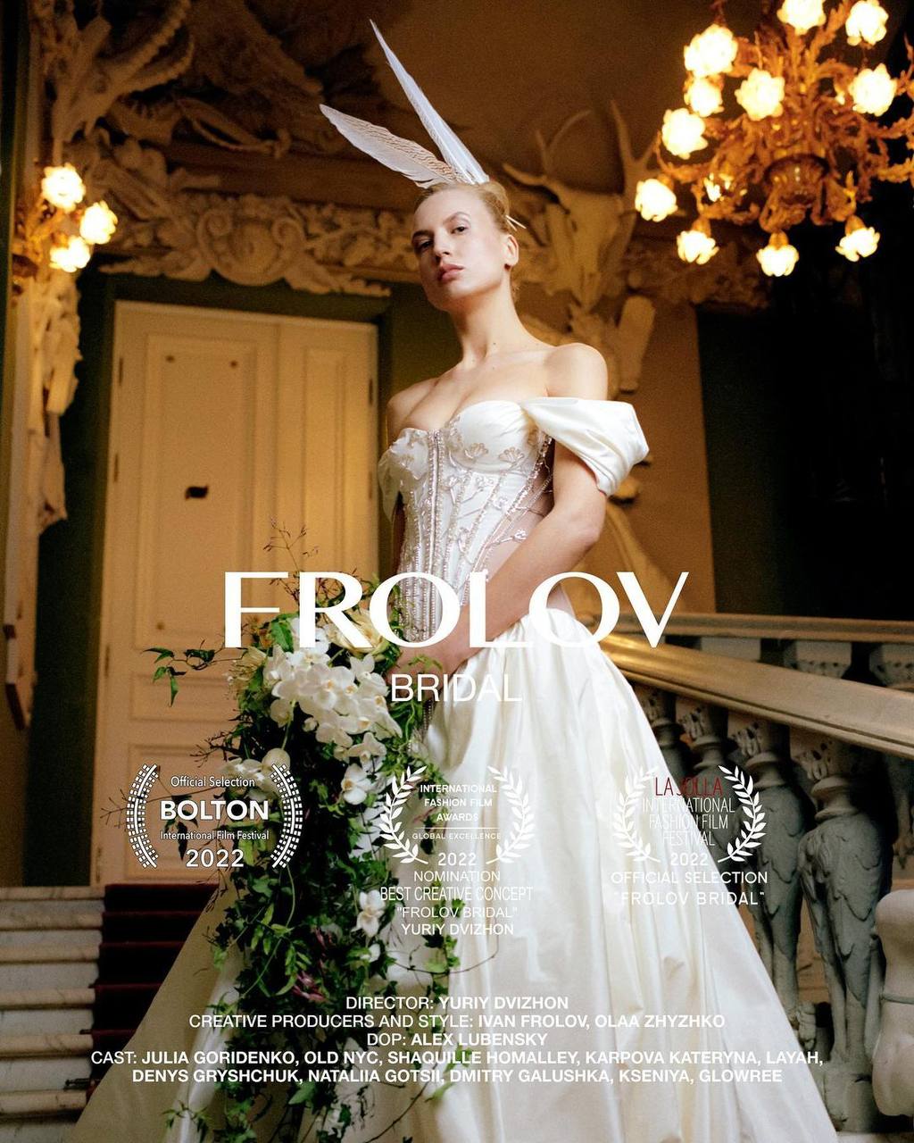 Промо-фільм до весільної лінії FROLOV увійшов до шорт-листу Bolton Film Festival 2022-Фото 1