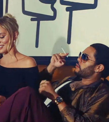 Лілі-Роуз Депп та The Weeknd у новому серіалі "Ідол" від HBO-430x480