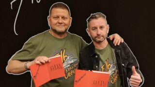 Сергій Жадан і Валерій Залужний подарують підписану книгу за найбільший донат для ЗСУ-320x180