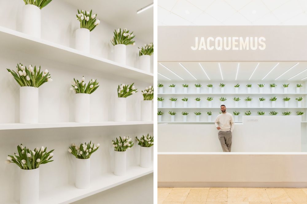 Паризький Galeries Lafayette представив бренд Jacquemus: оригінальні інсталяції, ефемерне кафе та квітковий магазин-Фото 3