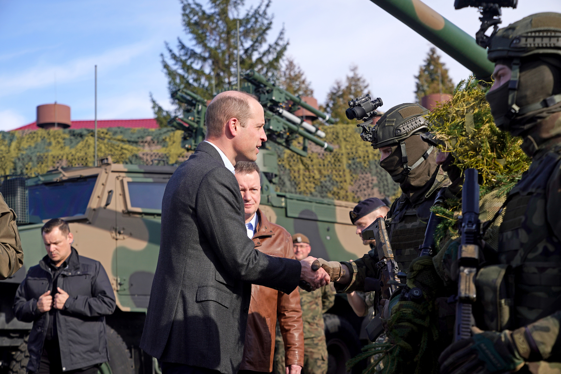 Принц Вільям відвідав військових, які підтримують Україну