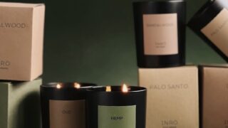 Східні пахощі та канабіс: Нова колекція свічок від українського бренду INRO-320x180