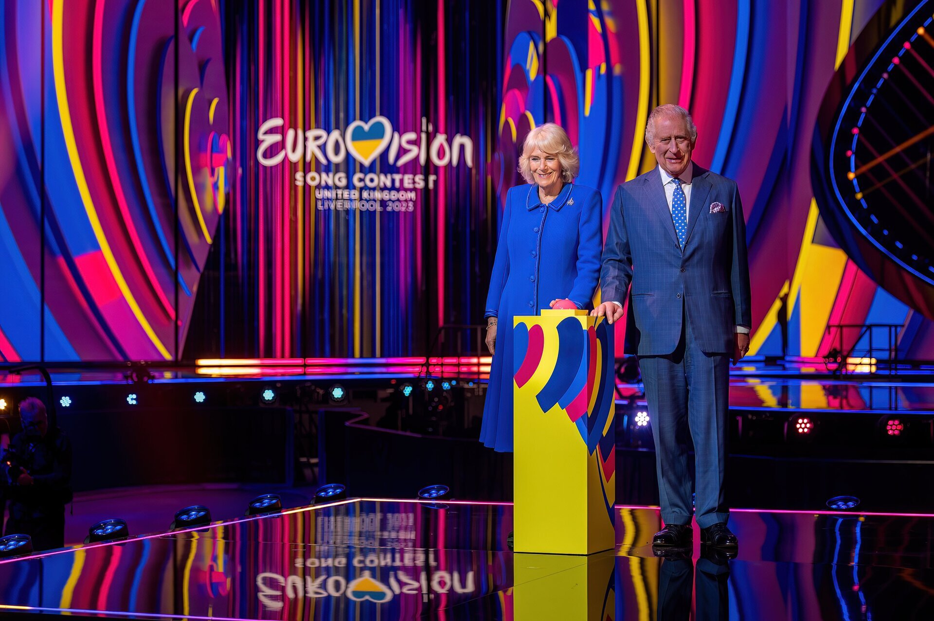 Євробачення-2023 король Чарльз і Камілла відкрили сцену 