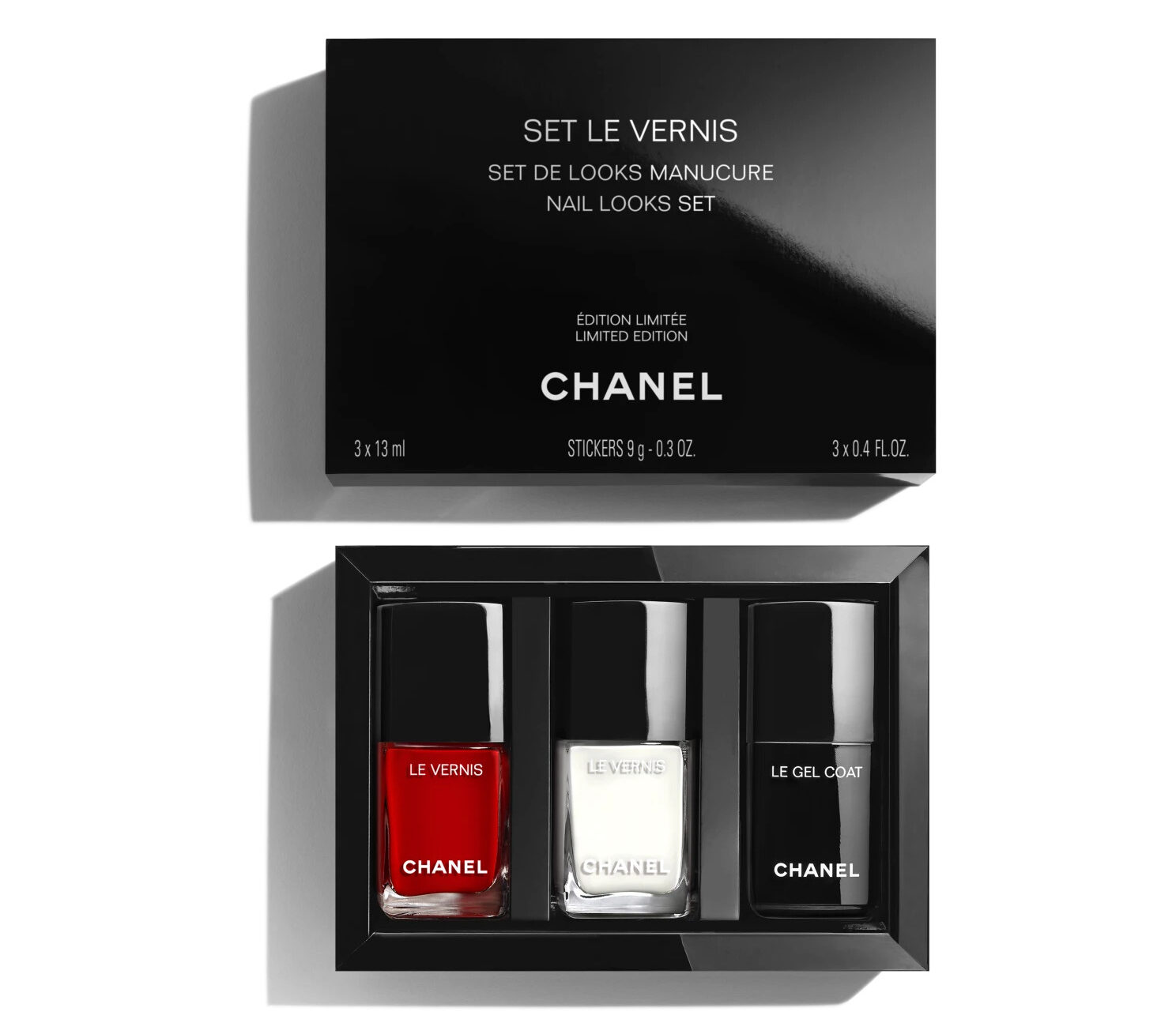Лого-манікюр: набір для нігтів Chanel Set Le Vernis