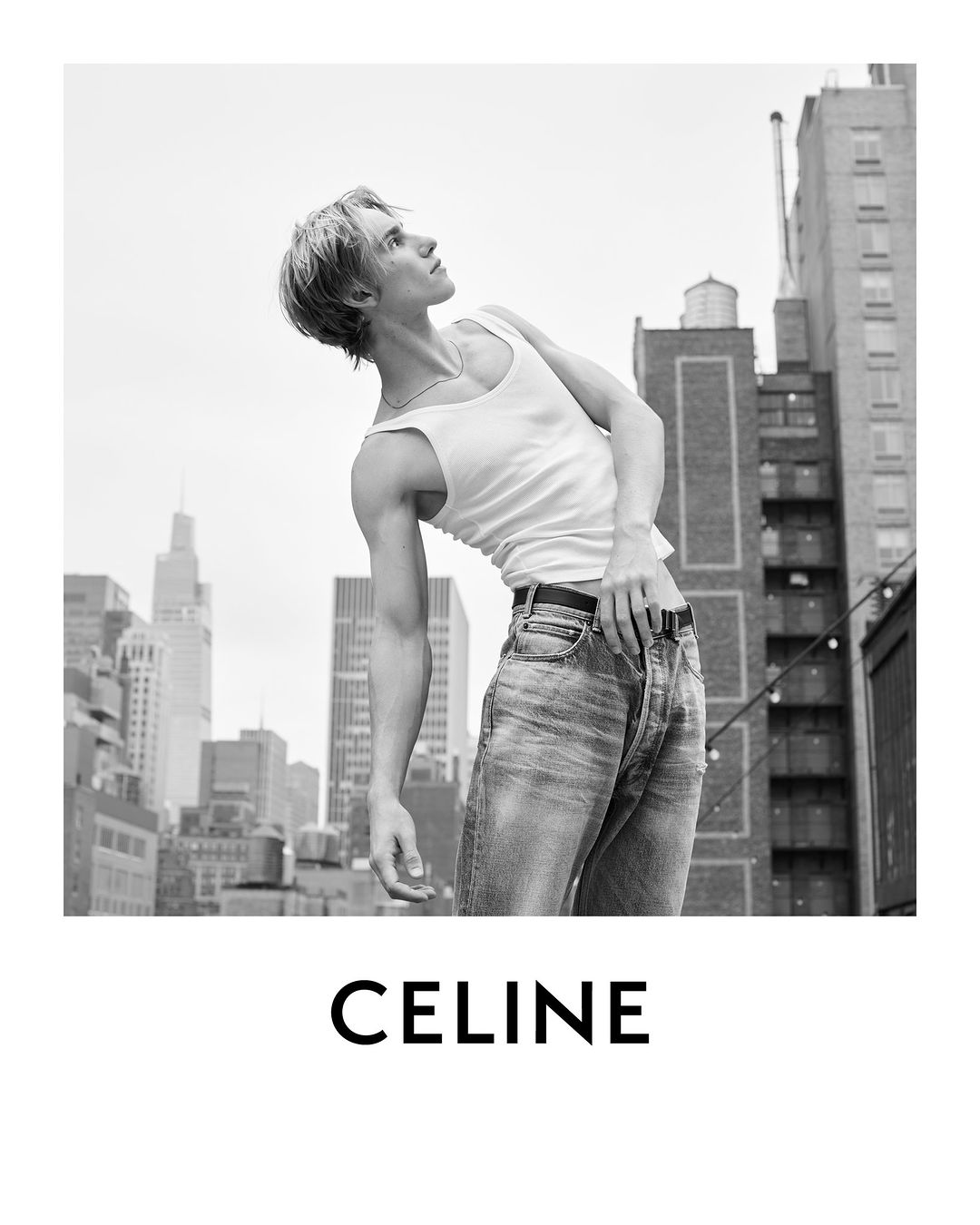 Левон Гоук в рекламі Celine