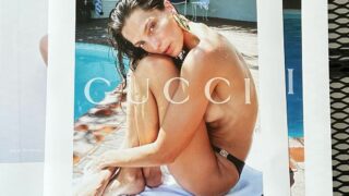 Дарія Вербова у рекламі Gucci