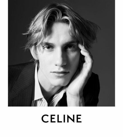 Левон Гоук в рекламі Celine