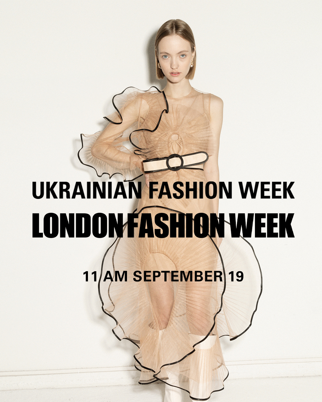 Ukrainian Fashion Week x London Fashion Week SS24: показ KSENIASCHNAIDER, ELENAREVA, NADYA DZYAK-Фото 3