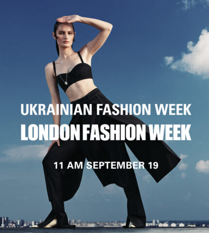 Ukrainian Fashion Week х London Fashion Week SS24:  показ KSENIASCHNAIDER, ELENAREVA, NADYA DZYAK-430x480